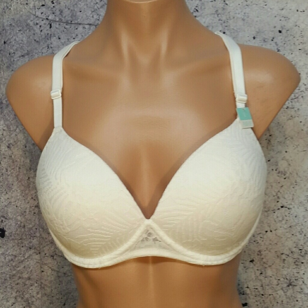 Nwt white Victoria's Secret bralette size L
